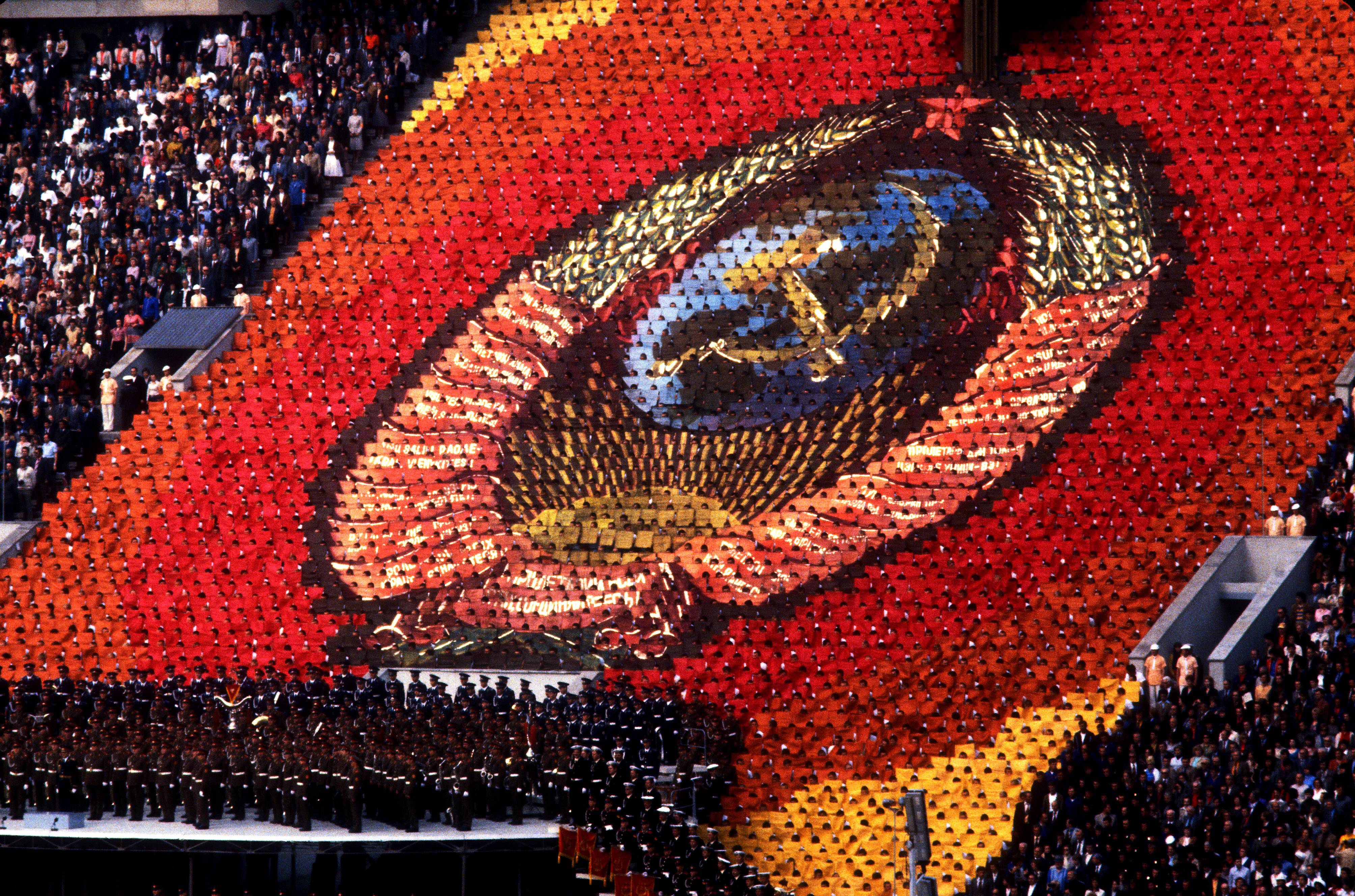 IMAGO / Laci Perenyi | Opening ceremony of the Moscow 1980 Olympics in which over 60 countries boycotted at the height of the Cold War.