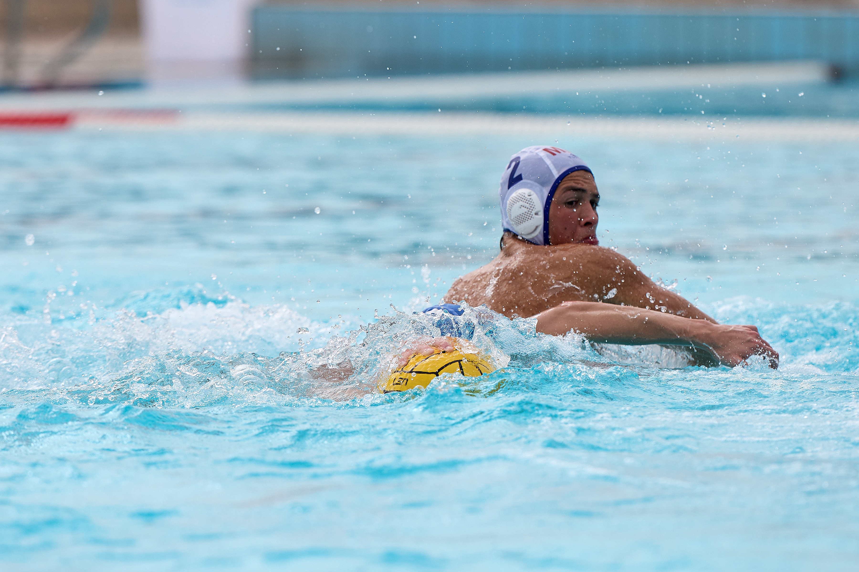 IMAGO / Domenic Aquilina, Malta water polo national team player Jake Muscat