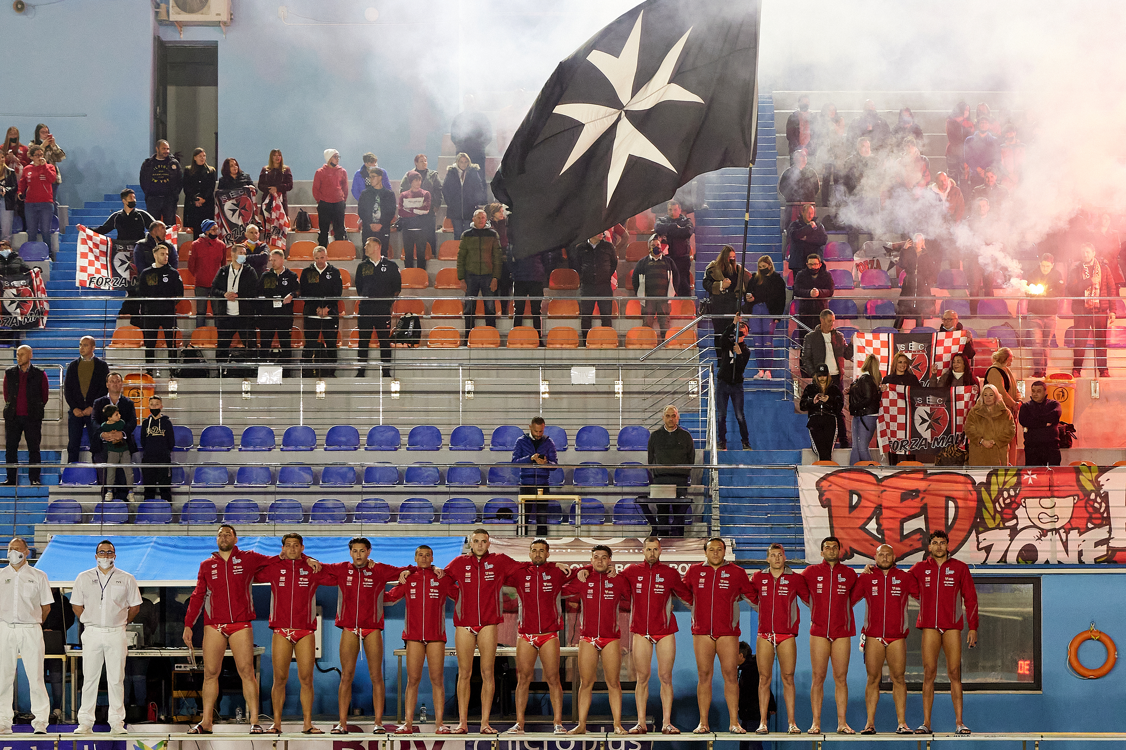 IMAGO / Domenic Aquilina, Malta water polo national team players