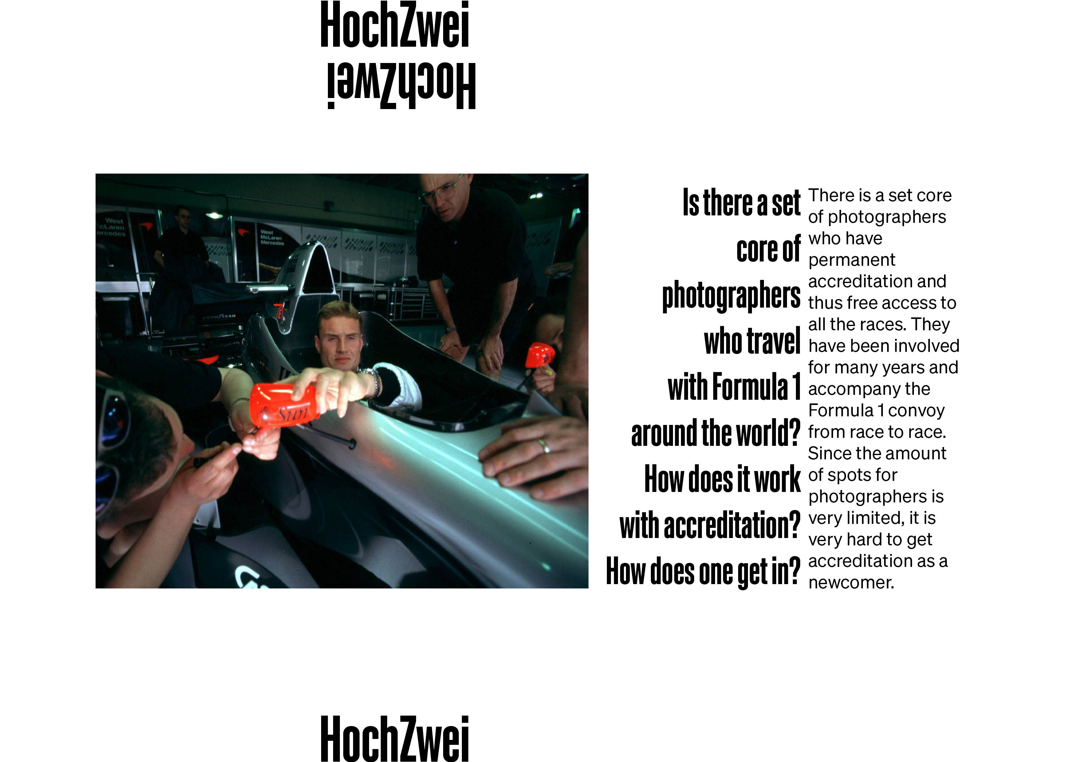 To be a F1 Photographer, An Interview with HochZwei.