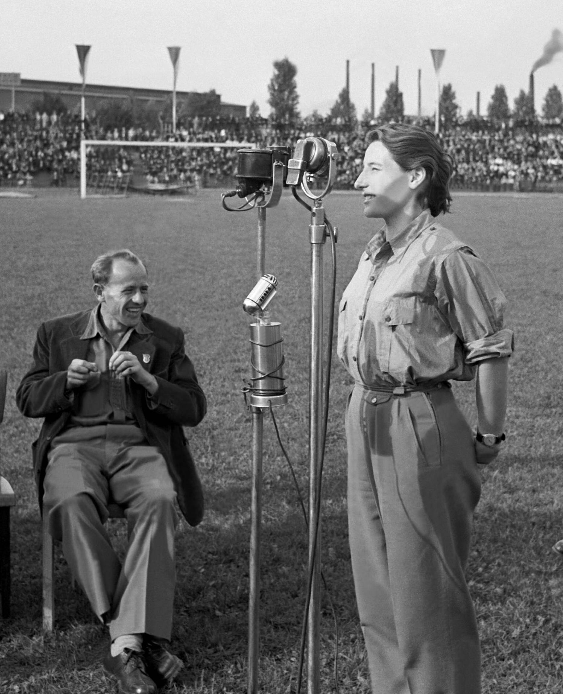 Emil Zatopek and Dana Zatopkova