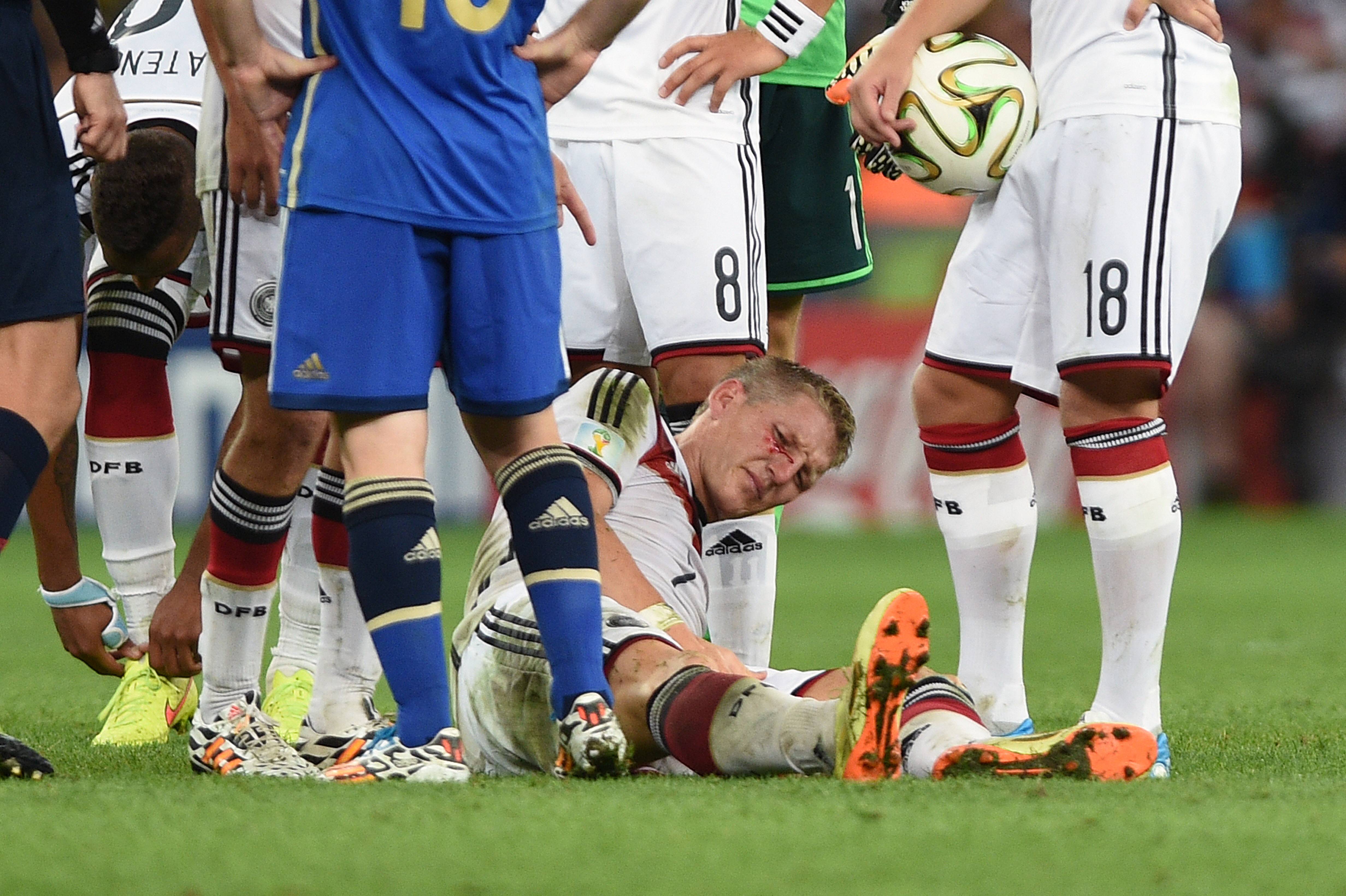 a photo of Germany vs. Argentina 2014 World Cup Final game.