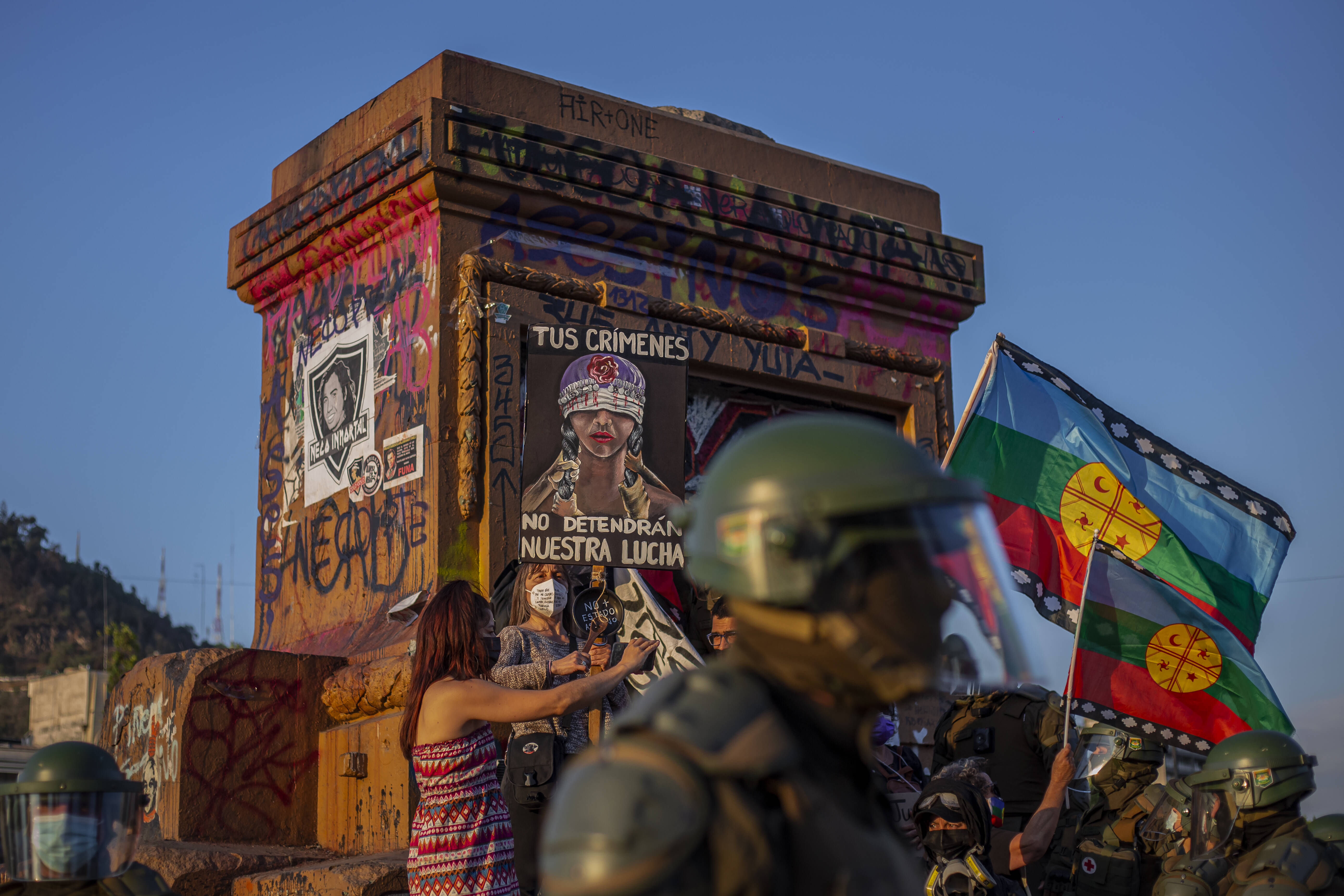 imago images/Claudio Abarca Sandoval, Chile, Modern Revolution, Santiago de Chile, Gabriel Boric, Chile Constitution, Indigenous Rights,