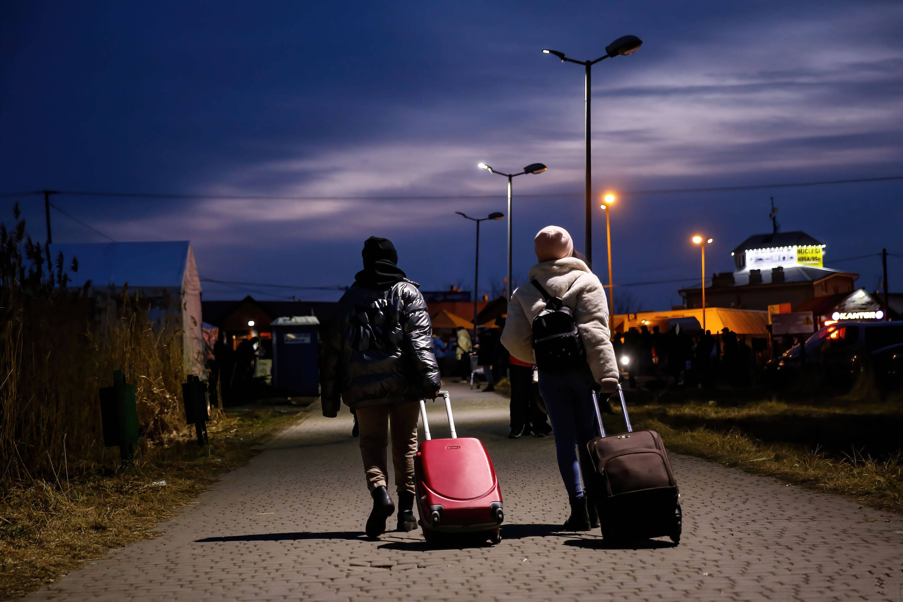IMAGO / ZUMA Wire / Dominika Zarzycka | As thousands of refugees from Ukraine enter Poland, minority communities report having been held by border staff for longer periods.