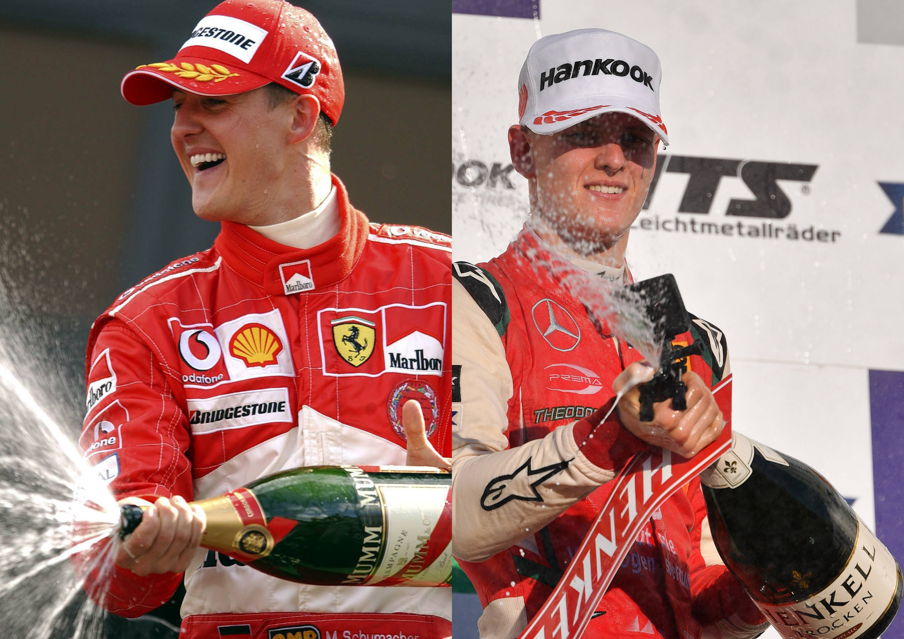 Schumacher: Then and Now.